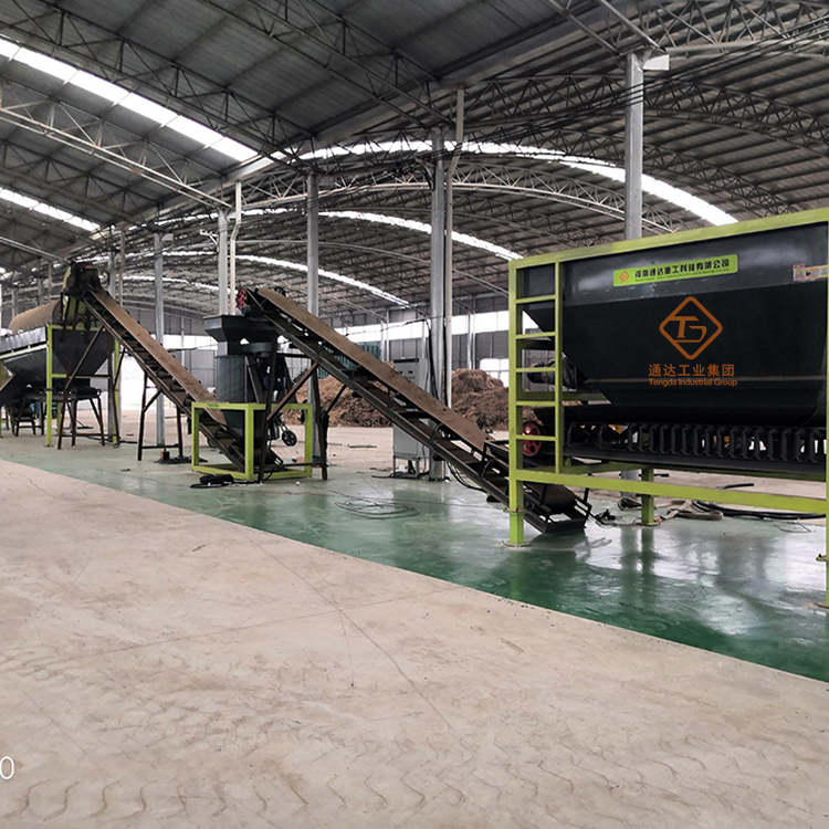 用糞便做有機肥的設備年產5萬噸配置